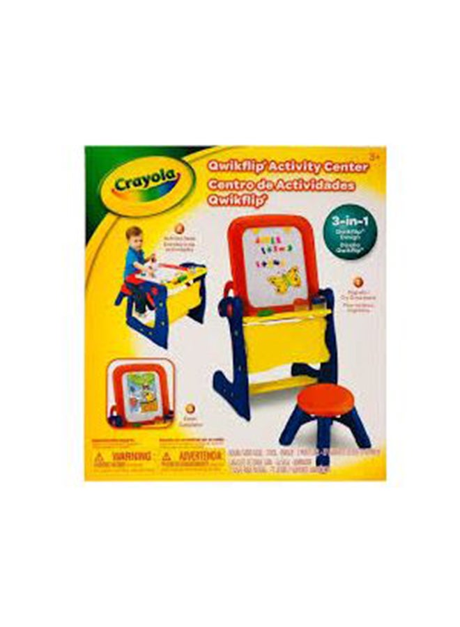 Grow N Up Qwikflip Activity Center Easel 61.8x18.3x57.8cm