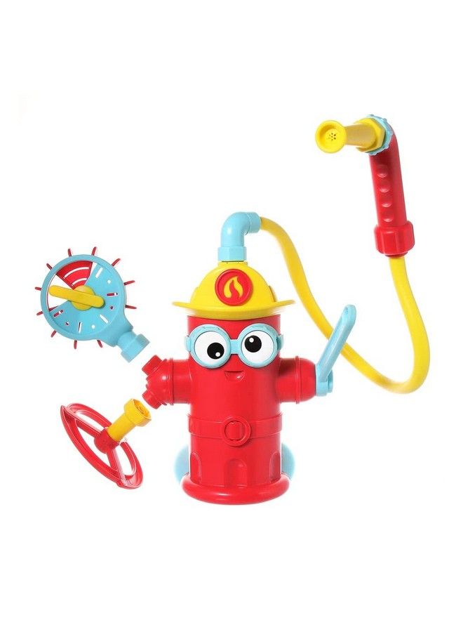 Ready Freddy Spray ‘N’ Sprinkle Kids Bath Toy. Action Oriented Fire Hydrant Play Game For Children Ages 3+. Comes With 4 Fireman Accessories Promotes Stem Based Learning.