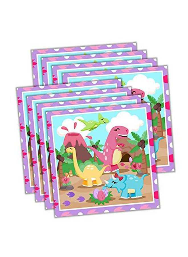Little Dino Birthday Party Tableware Set