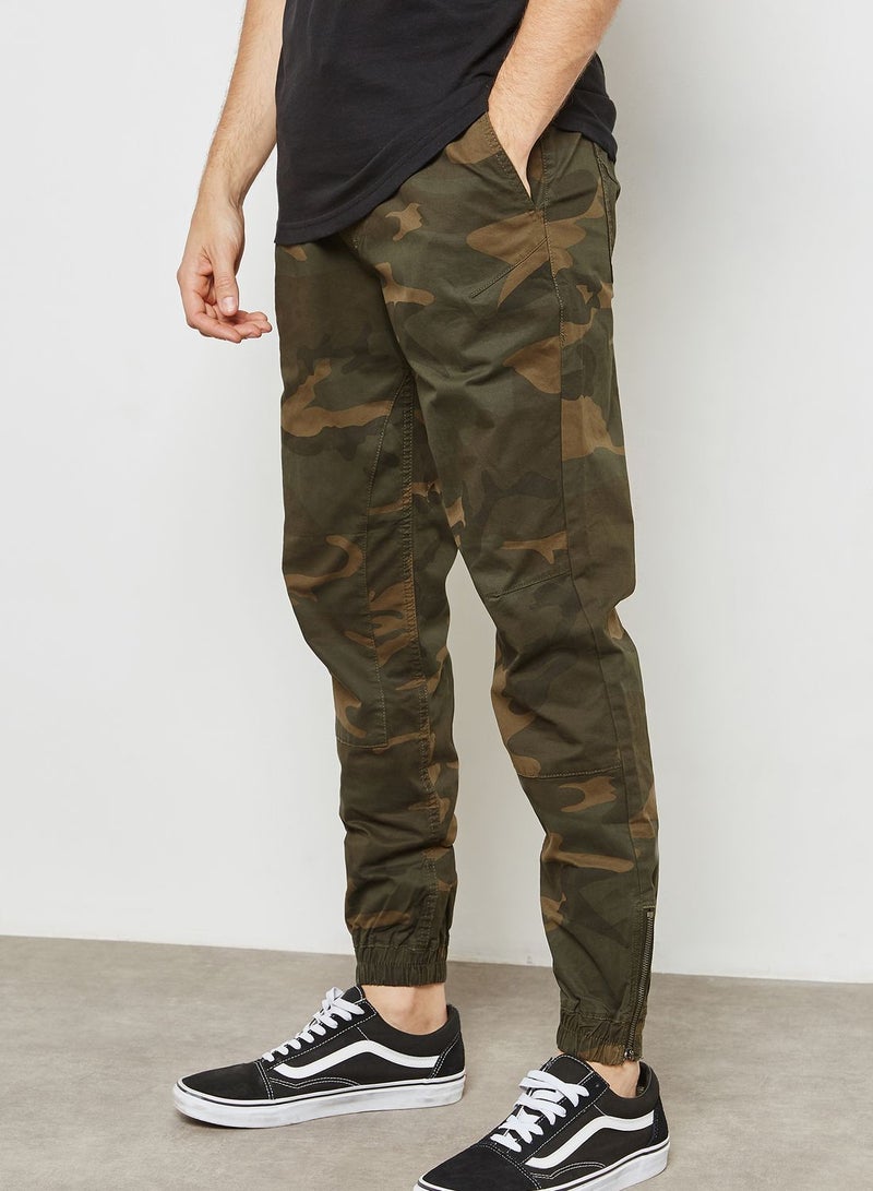 Vegs Camo Print Sweatpants