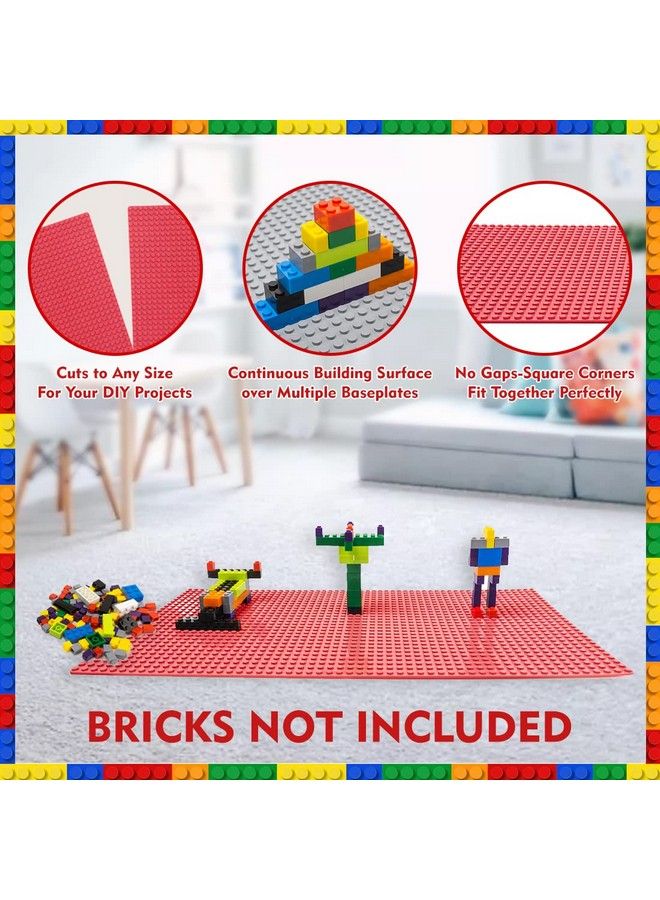 Construction Brick Play Set For Kids; Learning Building Blocks; Age 3+ Years; Bis Approved (Base Plate)