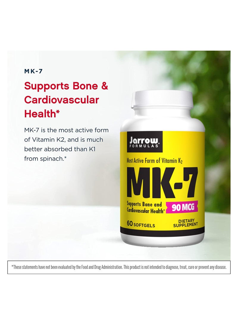 MK-7 90 mcg Softgels 60'S