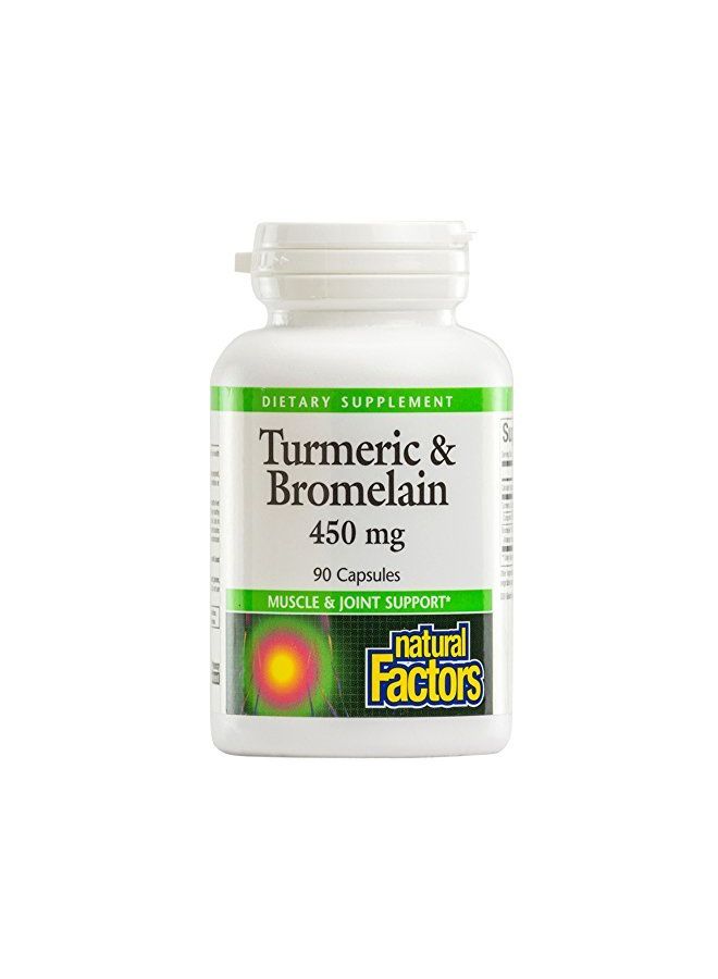 90 Capsules Turmeric And Bromelain