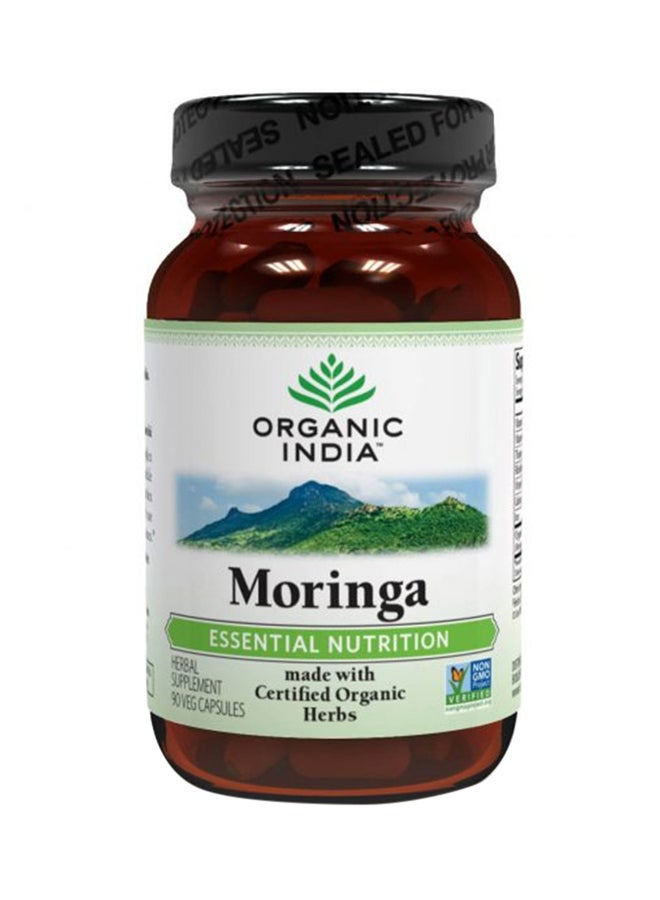 Moringa Essential Nutrition Herbal Supplement - 90 Capsules