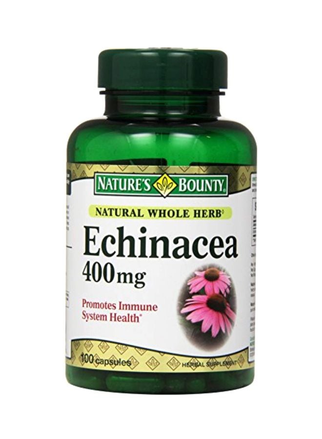 Echinacea 400mg Herbal Supplement - 100 Capsules
