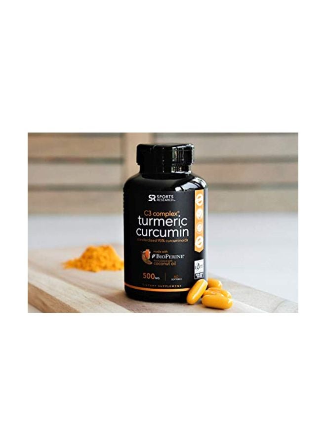 Dietary Supplement Turmeric Curcumin C3 Complex 500mg - 120 SoftGels