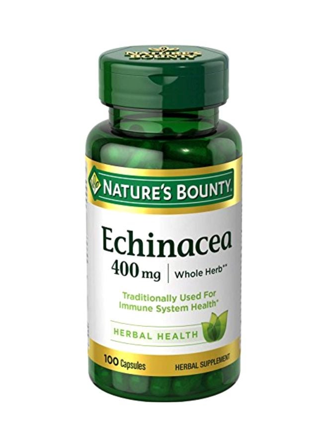 Echinacea 400mg Dietary Supplement - 100 Capsules