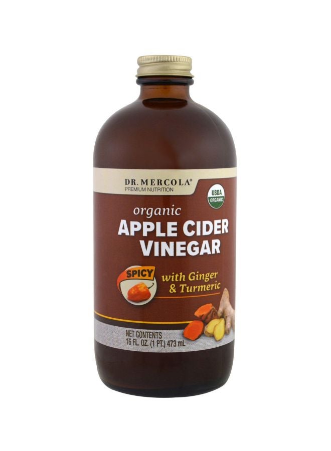 Organic Apple Cider Vinegar With Ginger And Turmeric