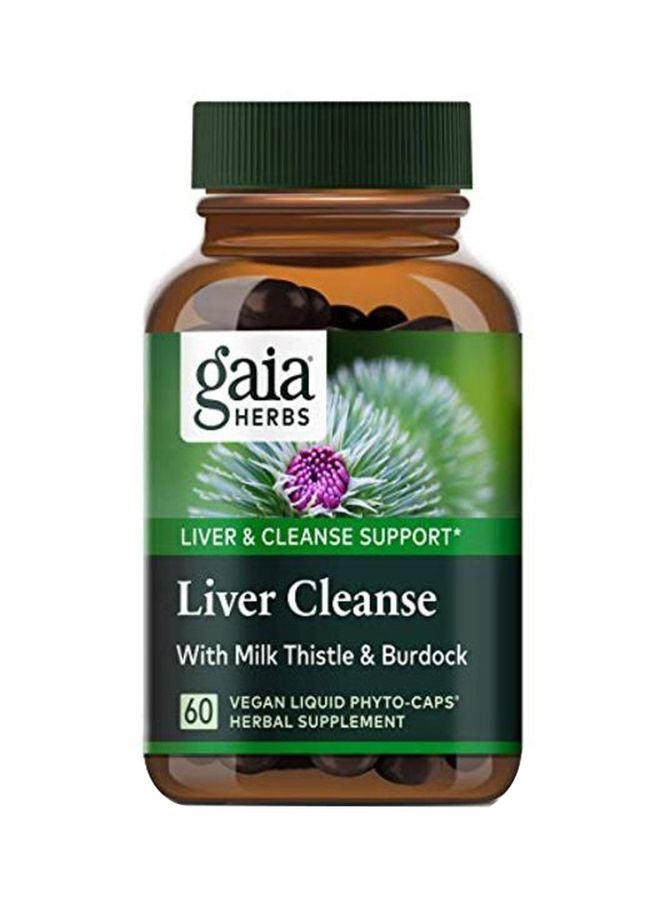 Liver Cleanse Herbal Supplement - 60 Capsules