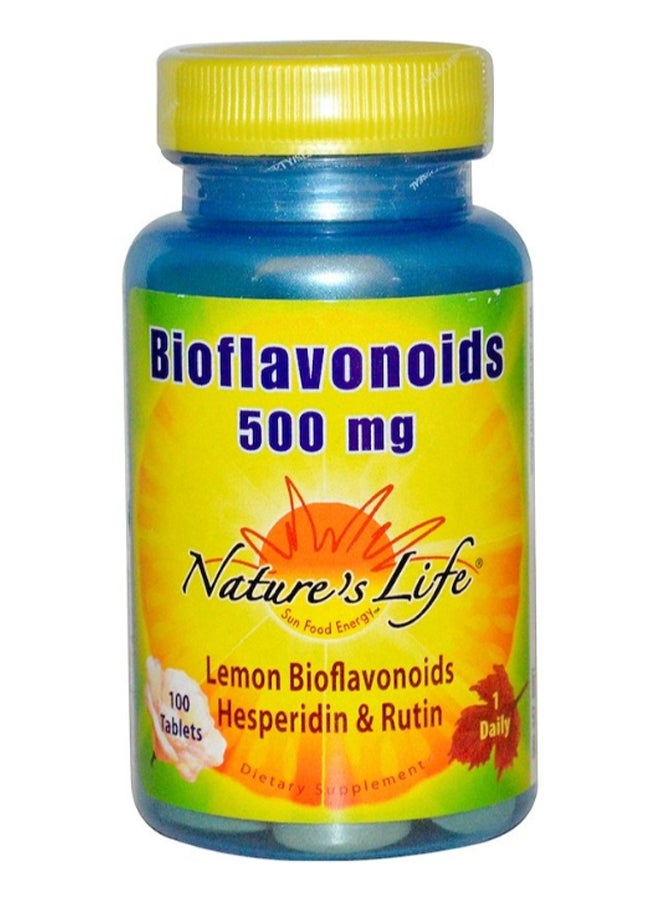 Lemon Bioflavonoids Dietary Supplement - 100 Tablets