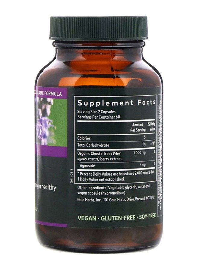 Vitex Berry - 60 Vegan Liquid Phyto-Capsules