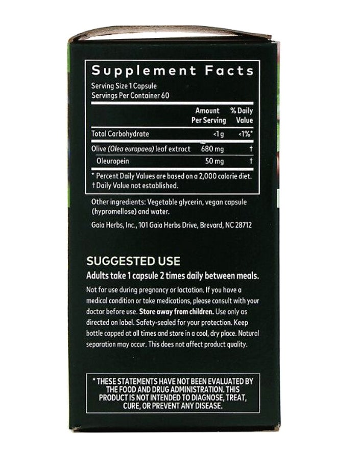 Olive Leaf - 60 Vegan Liquid Phyto-Caps
