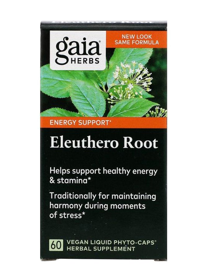 Eleuthero Root - 60 Vegan Liquid Phyto-Caps