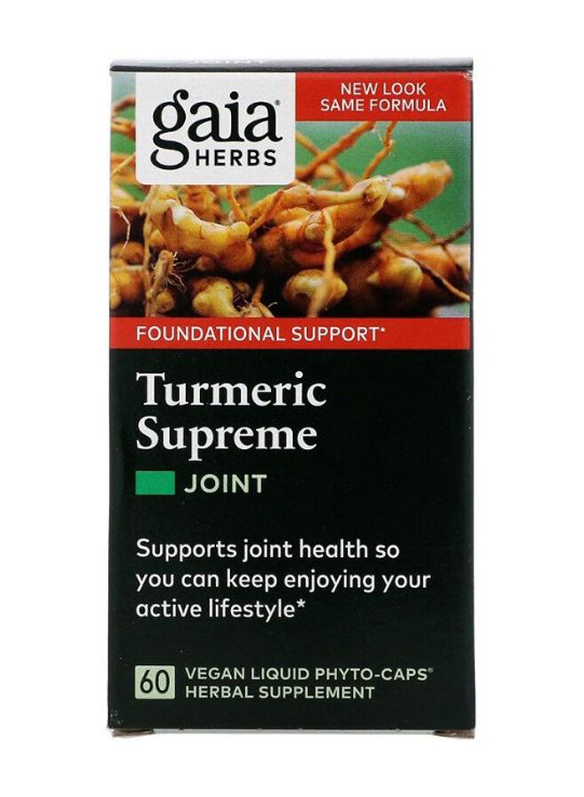 Turmeric Supreme Joint - 60 Vegan Liquid Phyto Caps