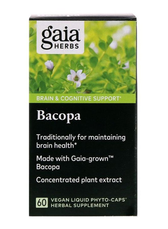 Bacopa - 60 Vegan Liquid Phyto-Caps