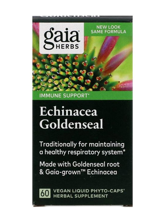 Echinacea Goldenseal - 60 Vegan Liquid Phyto-Caps