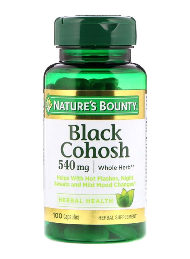 Black Cohosh - 100 Capsules