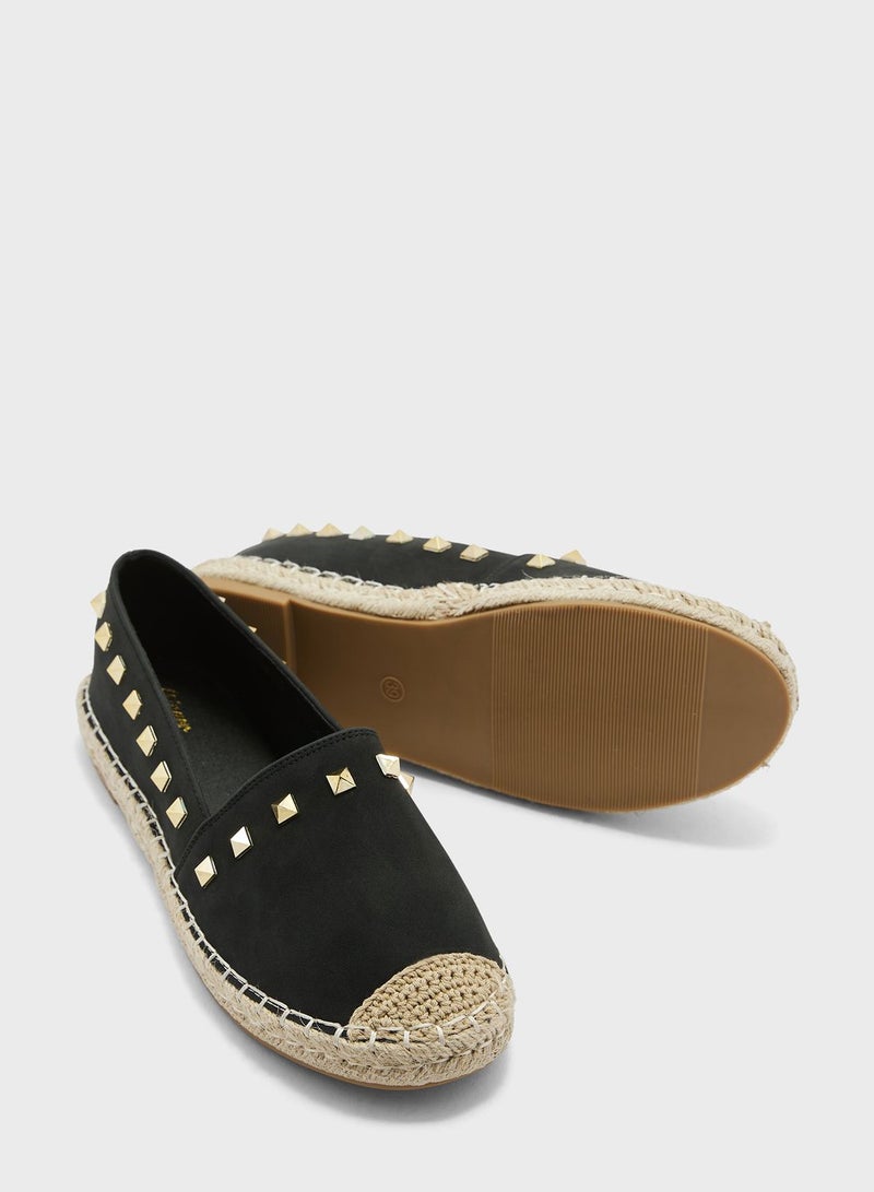 Studded Detail Espadrille