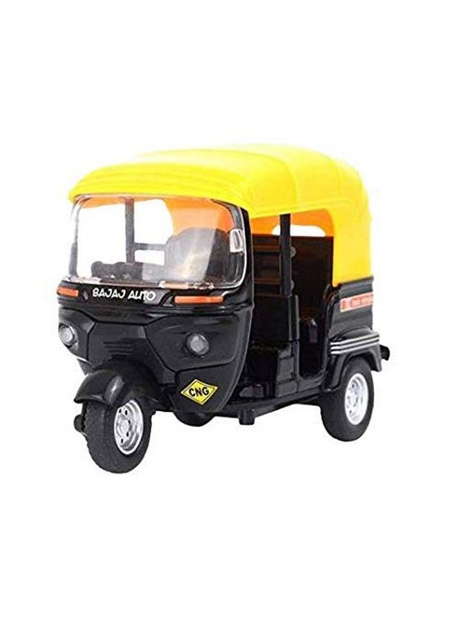 Toddlers Baby Boys Girls Model Toys Steering Wheel Car Toy Mini Toy Pull Back (Random Color) (Auto Rickshaw)