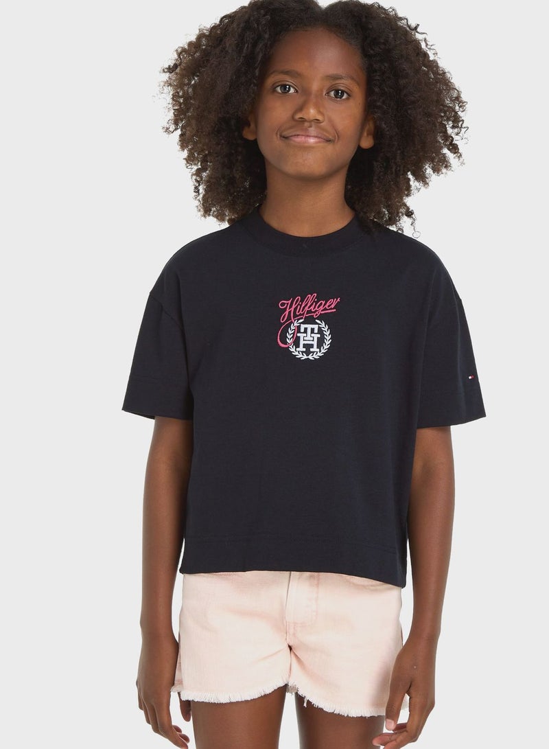 Kids Monogram T-Shirt