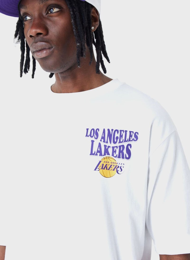 Los Angeles Lakers Oversized T-Shirt