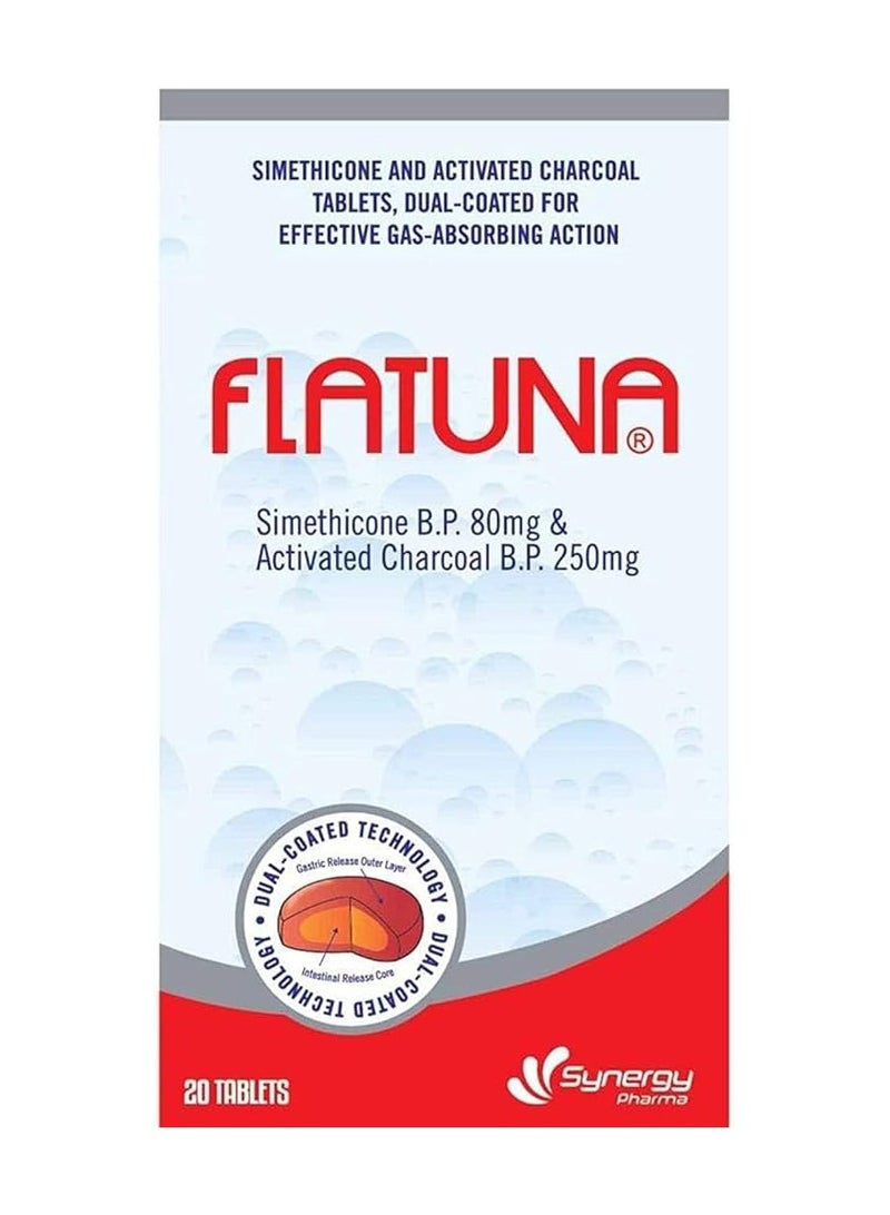 FLATUNA Dual Coated Tablets,20'S