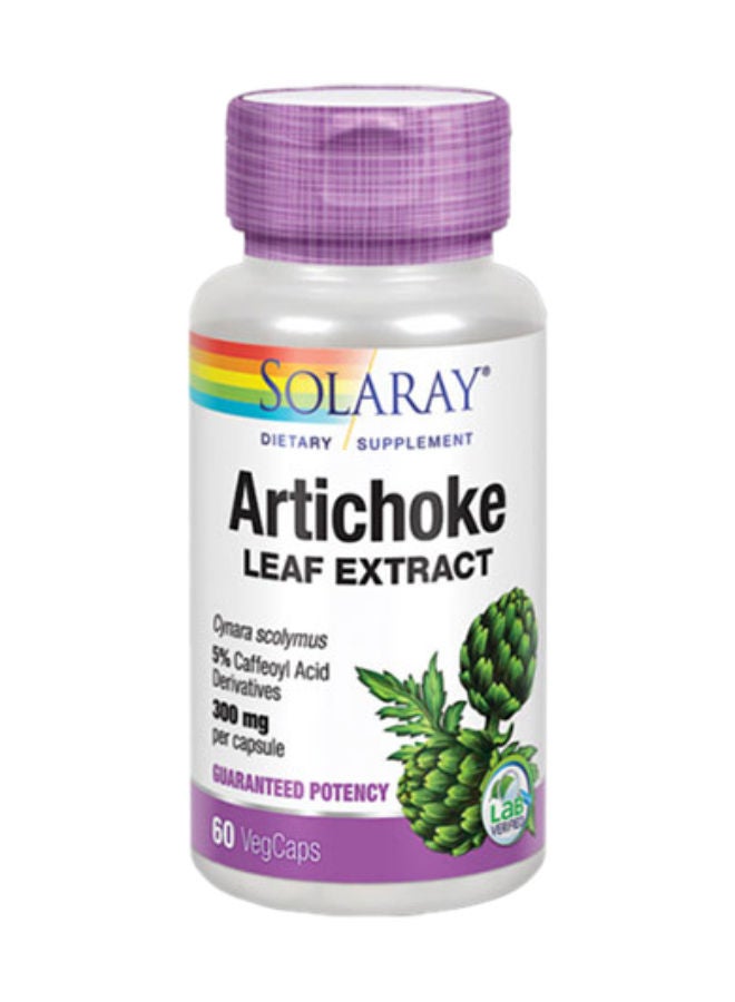 Artichoke Leaf Extract 300mg – 60 Capsules