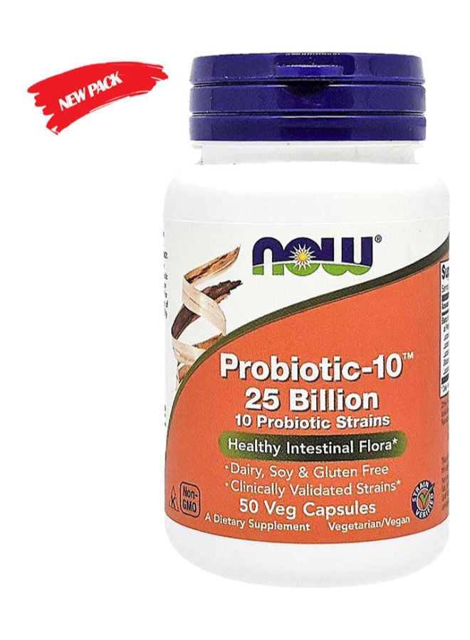 Probiotic-10 25 Billion Capsules 50's