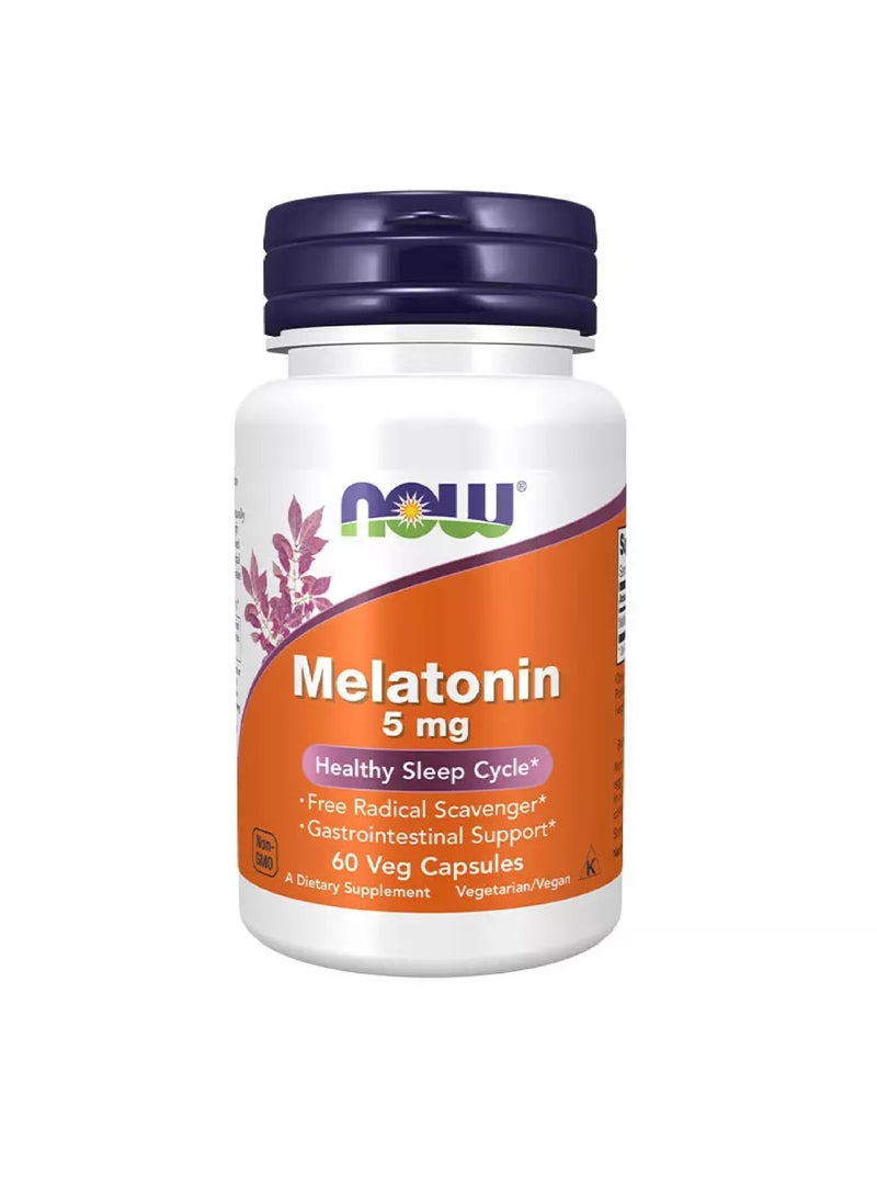 Melatonin 5Mg 60 Veg Capsules