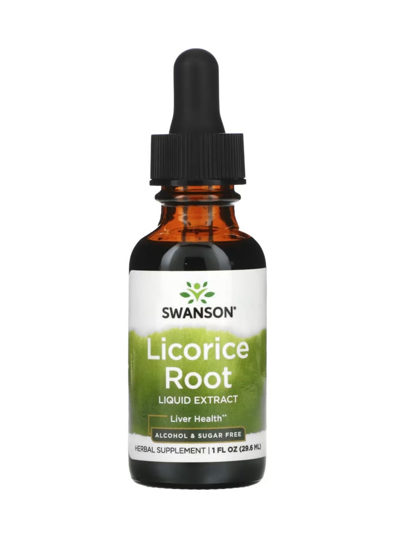 Licorice Root Herbal Supplement 29.6 ML