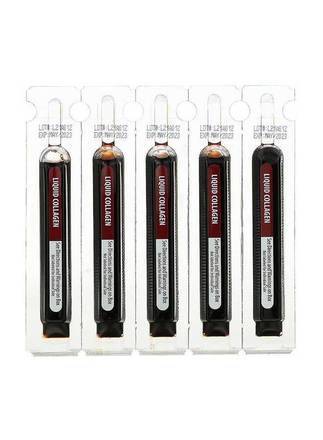 Liquid Collagen Skin Revitalization Tubes Strawberry And Kiwi 10 Tubes