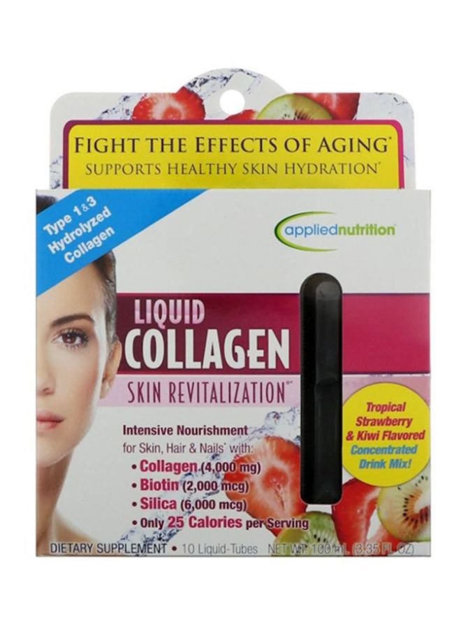 4-Piece Liquid Collagen Skin Revitalization Tube
