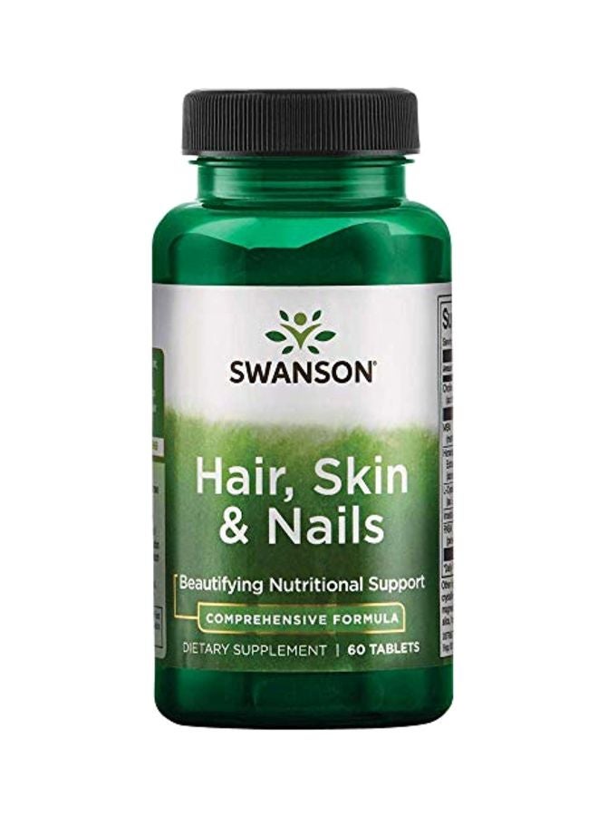 Hair Skin And Nails Dietary Supplement - 60 Tablets