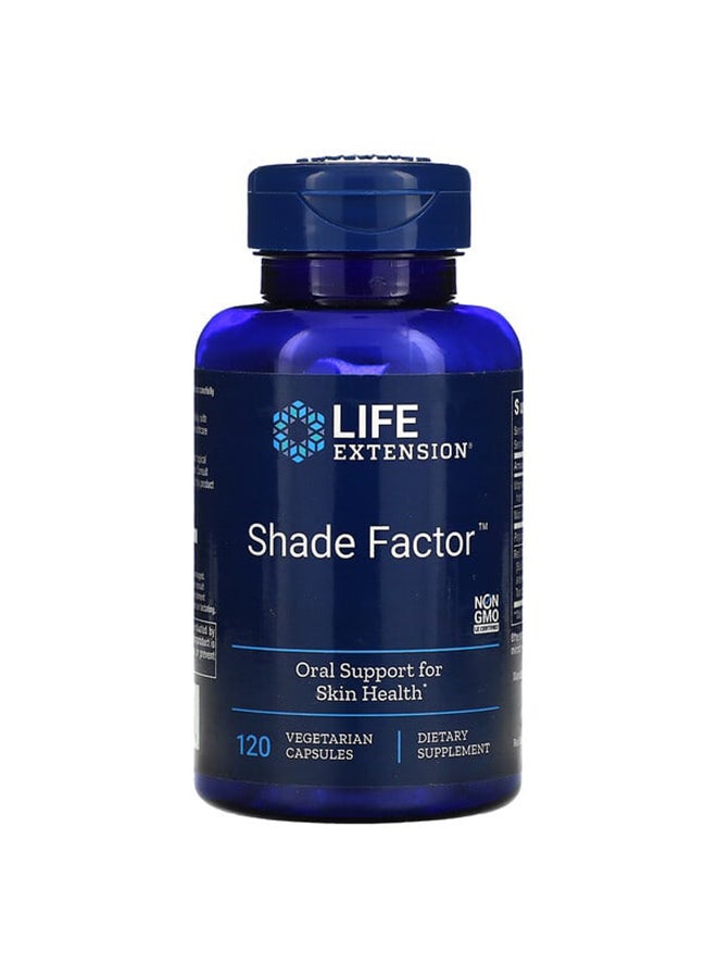Shade Factor Dietary Supplement - 120 Vegetarian Capsules