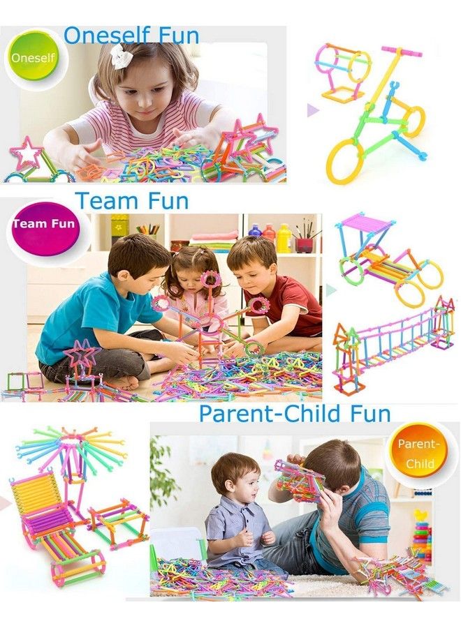 Educational Play And Learn Plastic Building Block Set (400 Pcs Assembly Block)