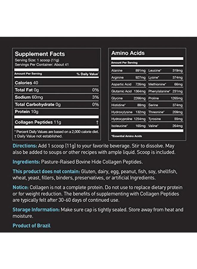 Collagen Peptides Dietary Supplements - Unflavoured