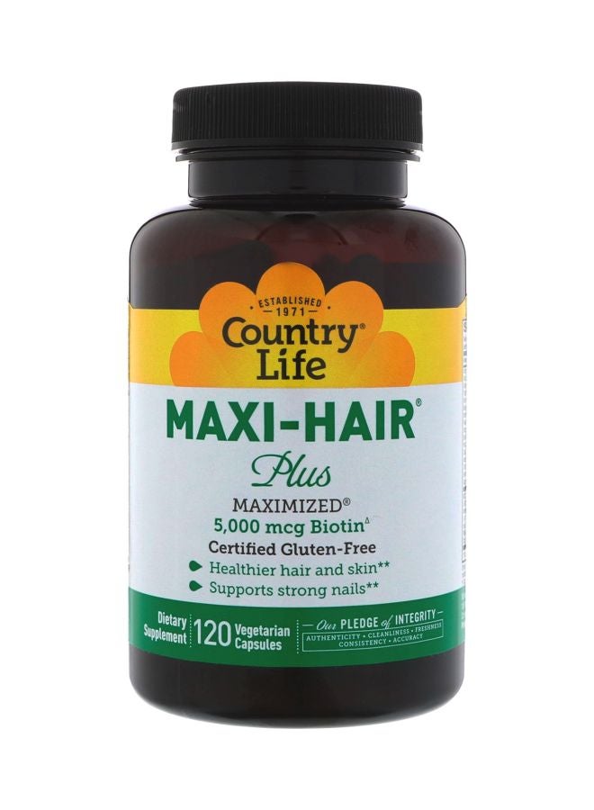 Maxi Hair Plus Dietary Supplement - 120 Capsules