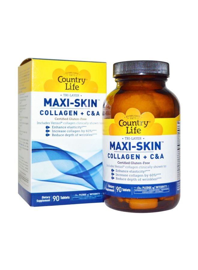 Maxi-Skin Dietary Supplement - 90 Tablets