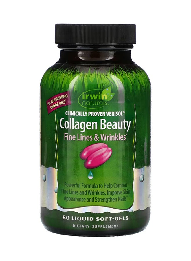 Collagen Beauty Clinically Proven Verisol - 80 Liquid Soft-Gels