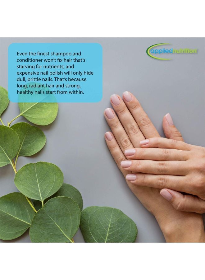 Longer Stronger Hair And Nails Dietary Supplement - 60 Liquid Softgels