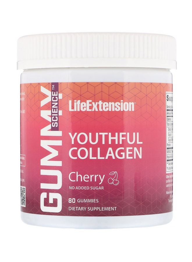 Youthful Collagen Dietary Supplement - 80 Gummies