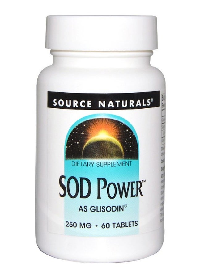 SOD Power Supplement - 60 Tablets