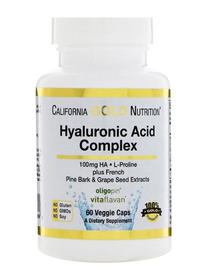 Hyaluronic Acid Complex - 60 Capsules