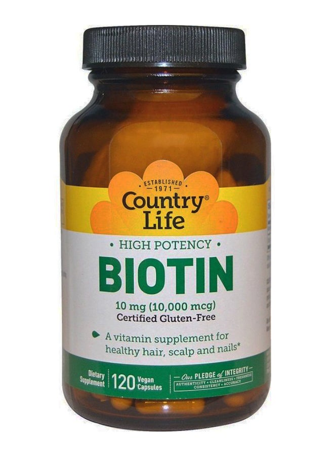 Biotin High Potency - 120 Capsule