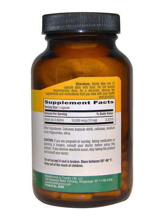 Biotin High Potency - 120 Capsule