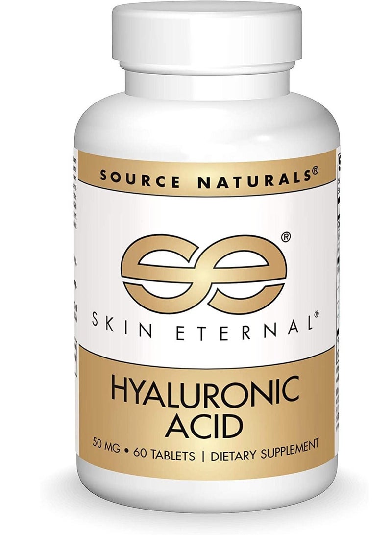 Source Naturals Skin Eternal Hyaluronic Acid 50 mg 60 Tablets