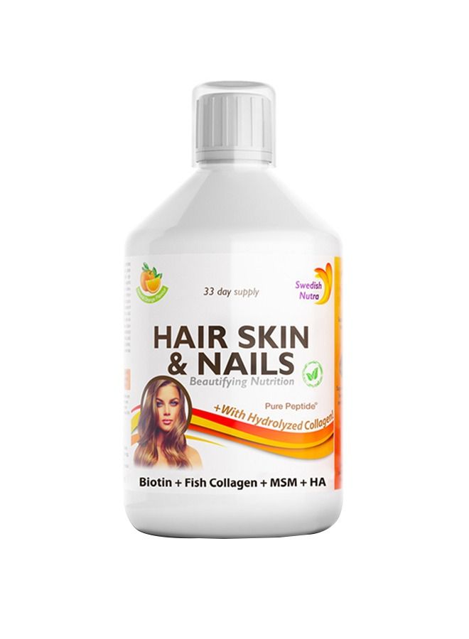 Collagen Hair Skin And Nails Liquid 500ml