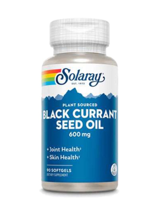 Black Currant Seed Oil 600mg – 90 Softgels