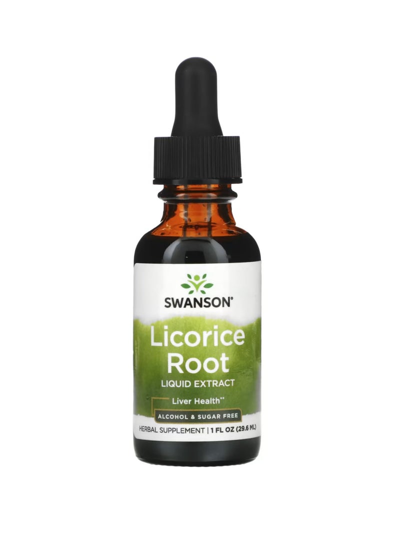 Licorice Root Herbal Supplement 29.6 ML