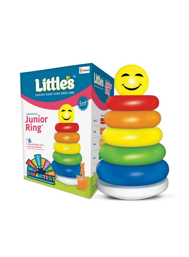 Plastic Junior Ring (Multicolour) (6 Pieces)